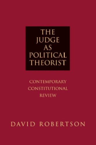 The Judge as Political Theorist