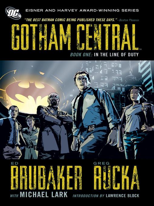 Gotham Central (2003), Book 1