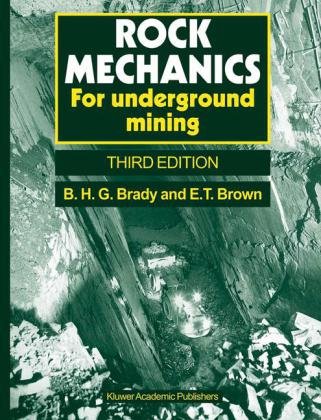 Rock Mechanics for underground mining : Third edition