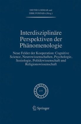 Interdisziplinäre Perspektiven Der Phänomenologie