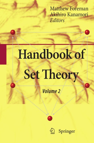 Handbook of Set Theory, 3-Volume Set