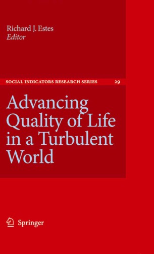 Advancing quality of life in a turbulent world