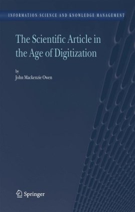 The scientific article in the age of digitalization
