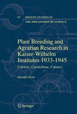 Plant Breeding and Agrarian Research in Kaiserwilhelminstitutes 19331945