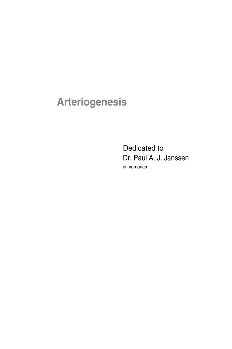 Arteriogenesis