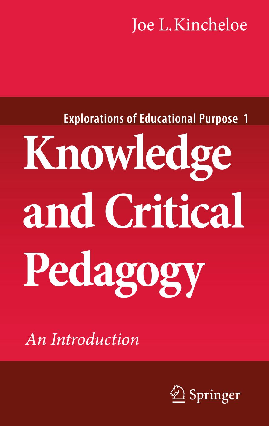 Knowledge and Critical Pedagogy