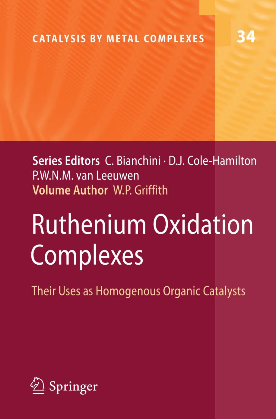 Ruthenium Oxidation Complexes