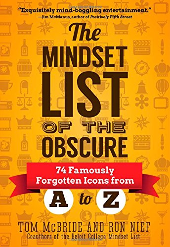 The Mindset List of the Obscure