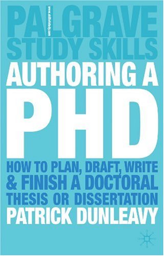 Authoring a Ph.D.