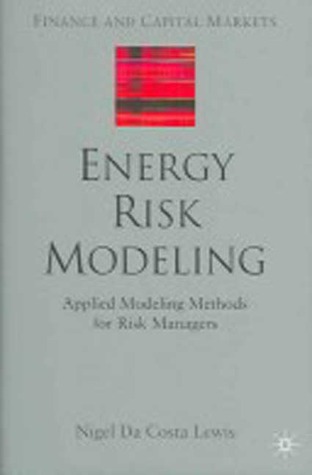 Energy Risk Modelling