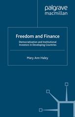 Freedom and finance : democratization and institutional investors in developing countries