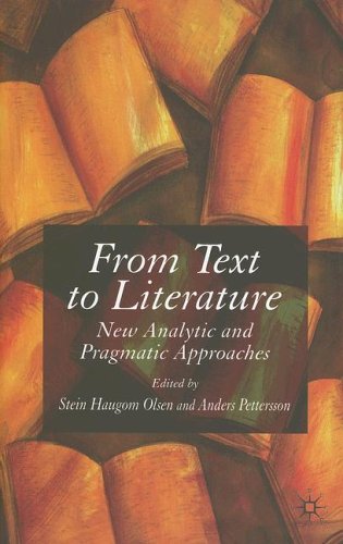 From Text to Literature