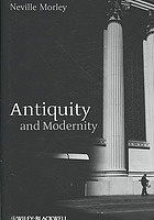 Antiquity and Modernity