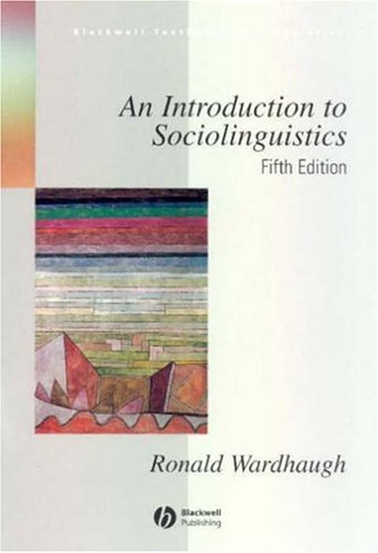 An Introduction to Sociolinguistics