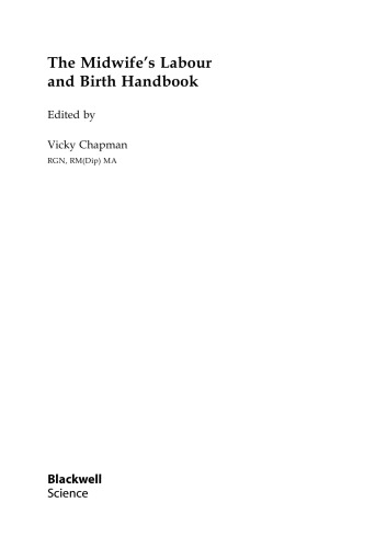 Midwife's Labour and Birth Handbook