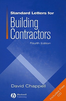 Standard Letters for Building Contractors [With CDROM]