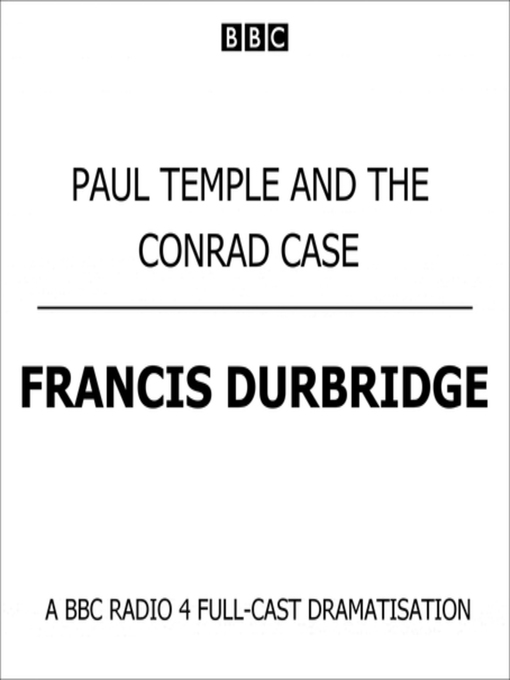 Paul Temple and the Conrad Case