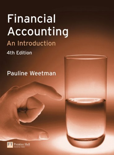 Financial accounting an introduction