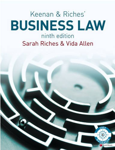 Keenan and Riches' business law