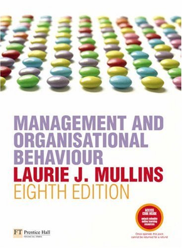 Management and organisational behaviour