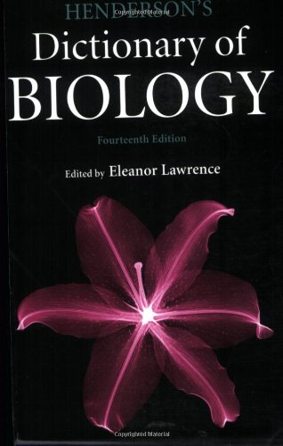 Henderson's dictionary of biology