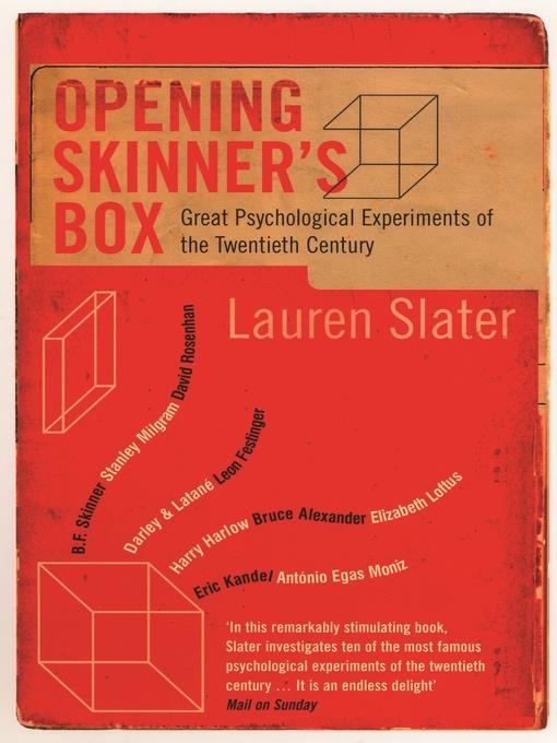 Opening Skinner's Box