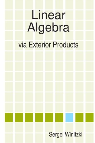 Linear Algebra via Exterior Product