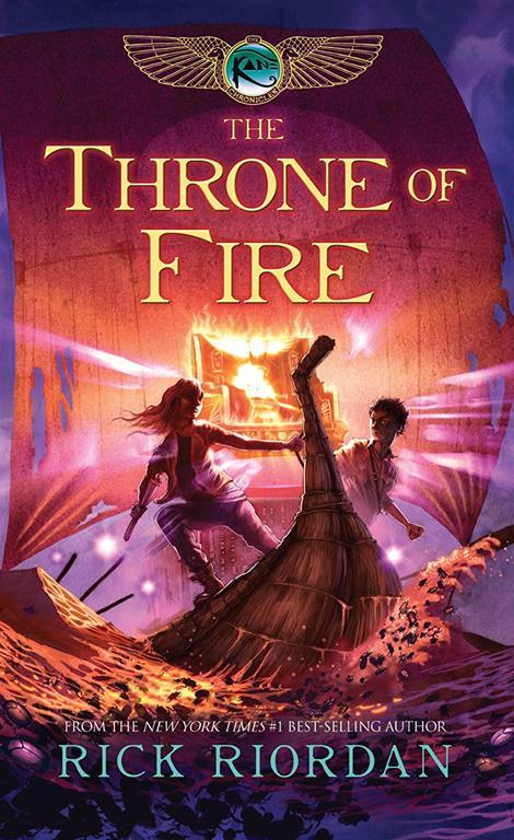 The Throne Of Fire (The Kane Chronicles)