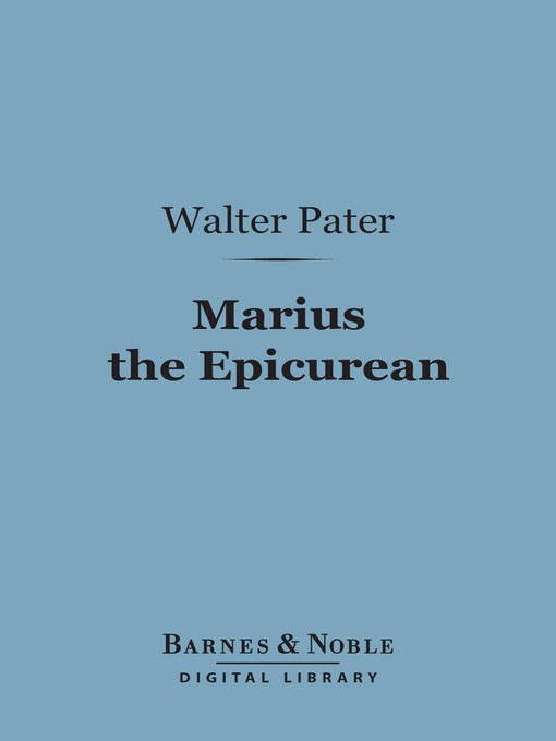 Marius the Epicurean