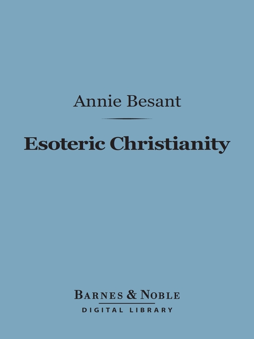 Esoteric Christianity