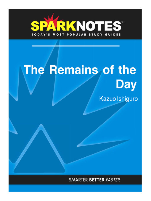 The Remains of the Day: SparkNotes Literature Guide