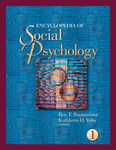 Encyclopedia Of Social Psychology