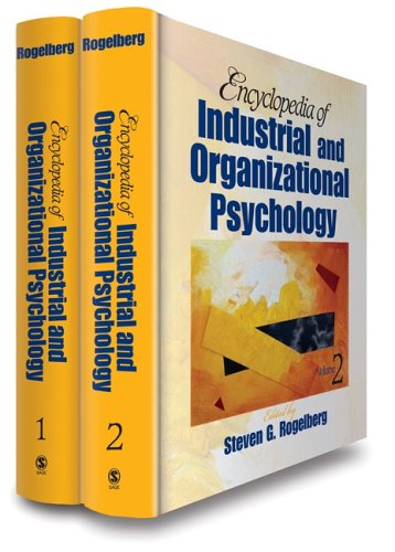 Encyclopedia of Industrial and Organizational Psychology