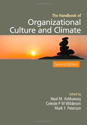 The Handbook Of Organizational Culture And Climate