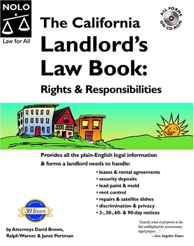 California Landlord's Law Book