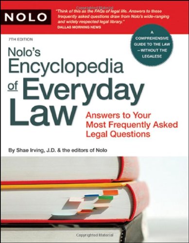 Nolo's Encyclopedia of Everyday Law