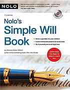 Nolo's Simple Will Book