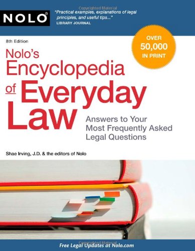 Nolo's Encyclopedia of Everyday Law