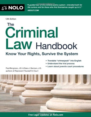 The Criminal Law Handbook