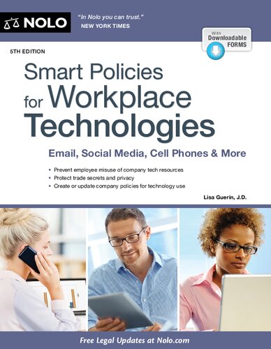 Smart Policies for Workplace Technologies