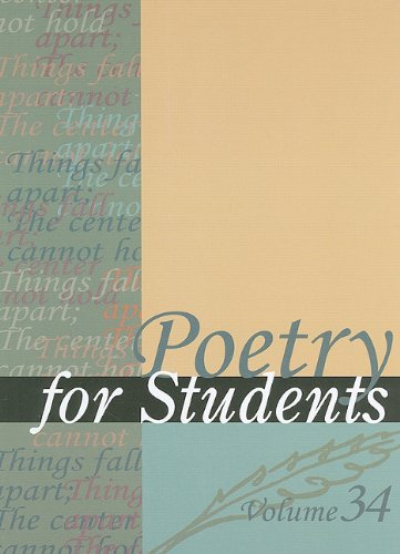 Poetry for Students, Volume 34