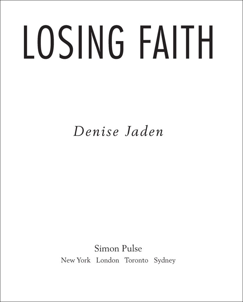 Losing Faith