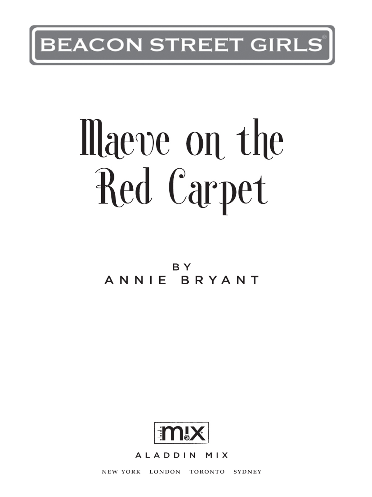 Maeve on the Red Carpet