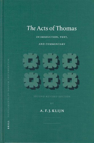 The acts of Thomas : introduction, text, and commentary