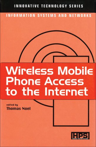 Wireless mobile phone access to the internet