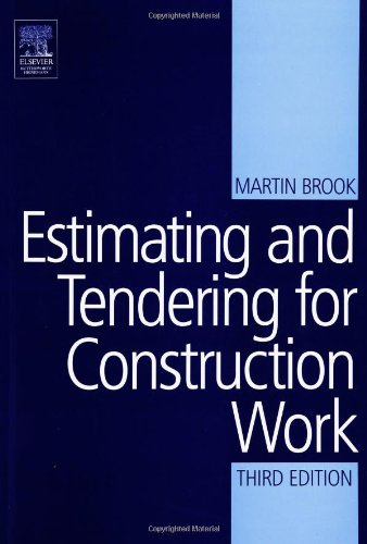 Estimating and tendering for construction work
