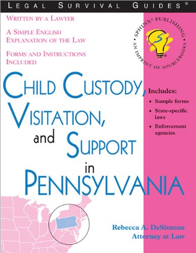 Child custody, visitation, and support in Pennsylvania