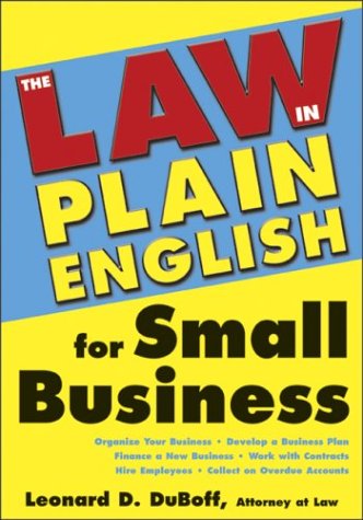 Law in Plain English for Small Business