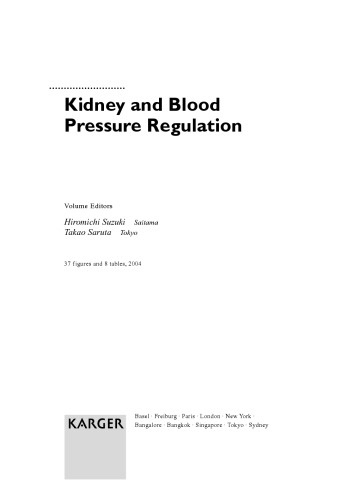 Kidney and blood pressure regulation