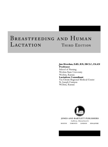 Breastfeeding and human lactation